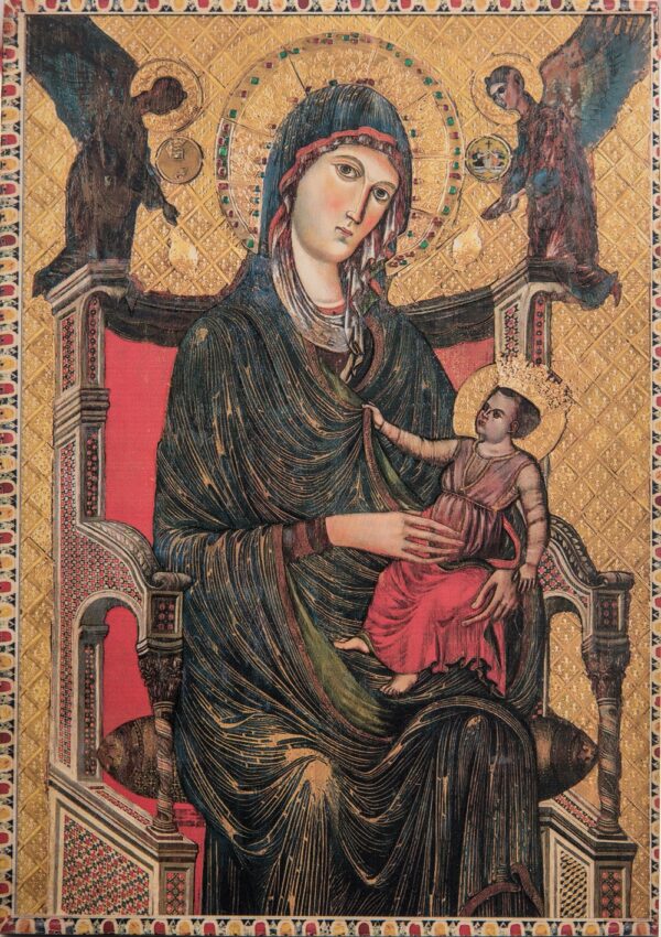 Icona in legno della Madonna di Montevergine