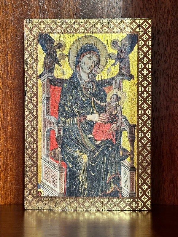 Icona in legno della Madonna di Montevergine