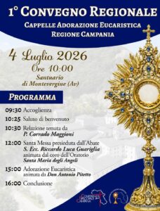 A montevergine il convegno cappelle di adorazione eucaristica 